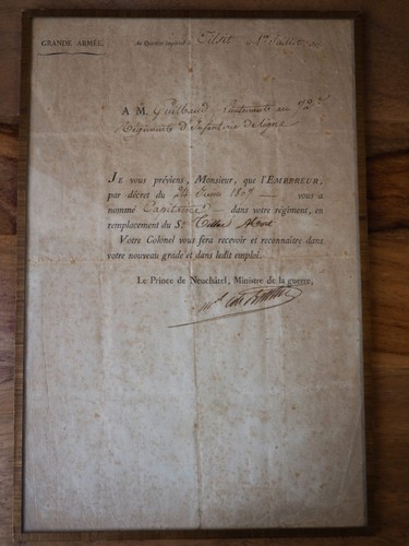 Alexandre berthier brevet - -,