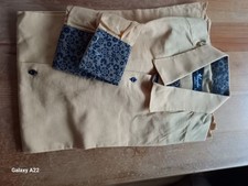 Chemise Amedéo Beige jaune et