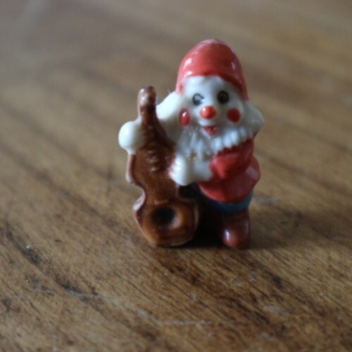 Ancienne feve nain - feve, de