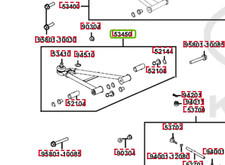 BRAS INFÉRIEUR DROIT AVANT KYMCO MXU 300R 53450-LHM2-E00-MAS OEM