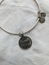 Bracelet bangle Alex and Ani argenté