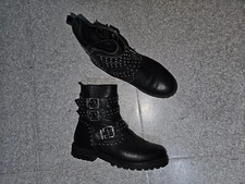 Taille 39 magnifiques bottines Noir en cuir ZARA EXCELLENT ETAT