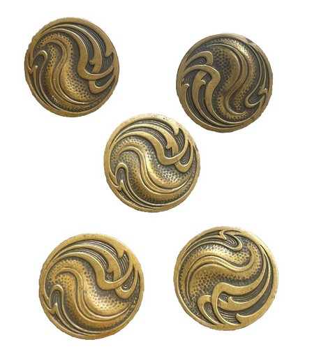 Boutons art nouveau en - boutons,