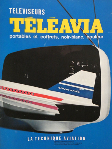 Publicité 1968 téléviseurs - 1968,