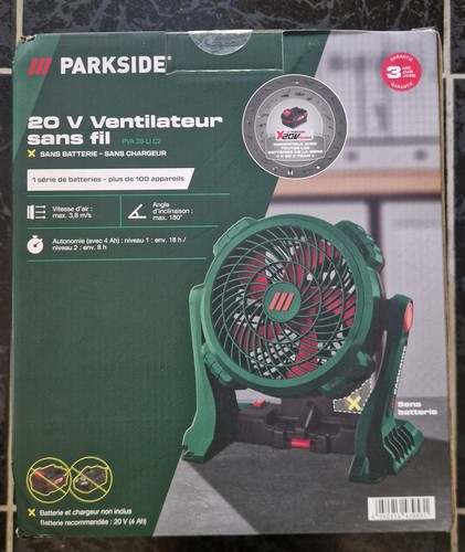 Parkside ventilateur bureau - parkside, de