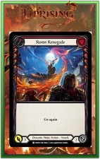 Ronin Renegade Red - FAB:Uprising - UPR078 - Carte Officielle Anglaise