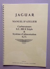 Manuel d'atelier Jaguar Type E