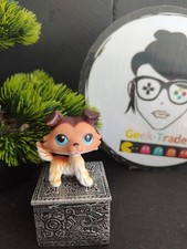 Littlest Petshop LPS Pet Shop Chien Dog Border Colley 58 Bis Collie Red Magnet