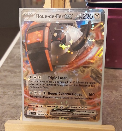 Carte pokemon roue fer - carte, roue-de-fer