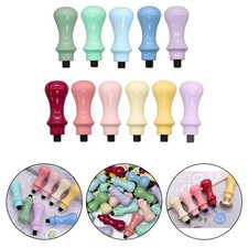 Tampon sceau de cire artisanal avec motif macaron pour invitations de mariage