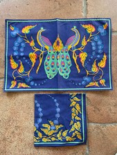 1 set de table Hermès bleu