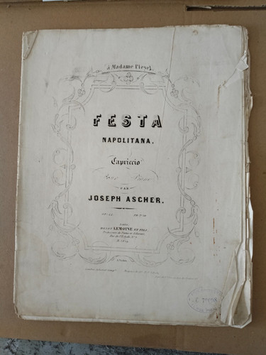 Partition ancienne piano - partition,