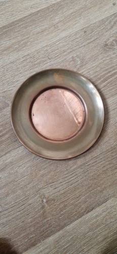 Assiette vintage cuivre - vintage,