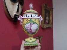 VASE POT POURRI . FAIENCE DE SCEAUX . 19 EME SIECLE