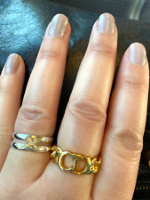 Bague à maillons Dior CD Icon