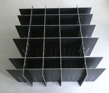 Lot 10 séparateurs ESD carton  Haut. 17,2 cm  Larg. 36 cm matériel électronique