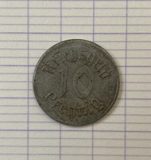 Monnaie Allemande 10 Pfennig