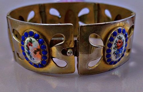 Rare bracelet emaux limoges - bracelet,