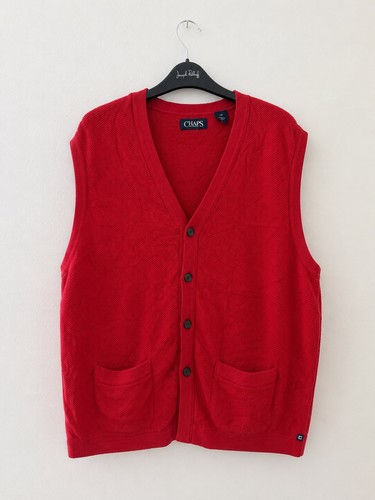 Gilet chaps ralph - chaps, rouge