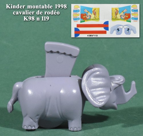 Kinder montable 1998 indou - 1998,,