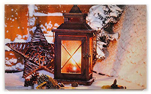 Christmas lantern winter - &,