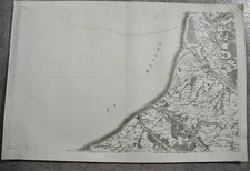 CASSINI CARTE IN PLANO 630mm X