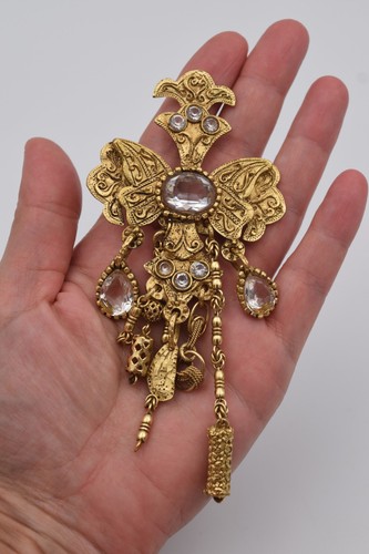 Grande broche vintage