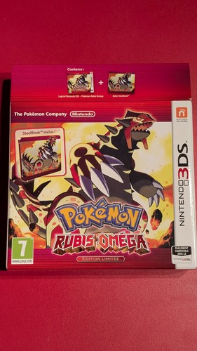 Pokemon rubis omega steelbook - pokemon,