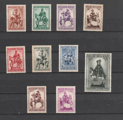 Belgique série de timbres - série,