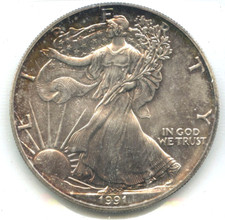 1991 American Eagle 1 OZ