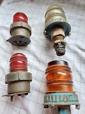 4 ANCIEN FANAL LANTERNE DE BATEAU   VELOCIPEDE DRAISIENNE