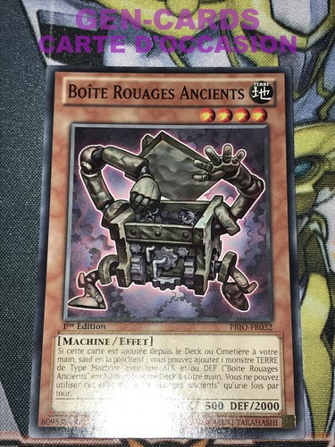 Carte boite rouages - carte, oh