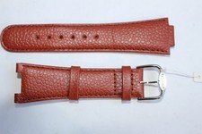 Bracelet pour montre cuir brun