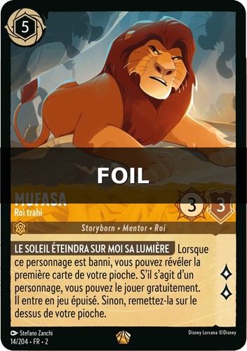 Mufasa roi trahi 14 204 - roi,
