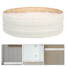  4 Pcs Peel Stick Molding 3D Wall Edging Moulure Murale Decorative