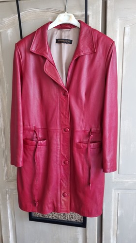 Manteau cuir agneau 40 - manteau, en