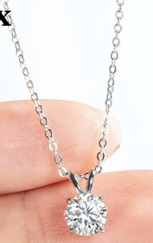 Vvs1 moissanite necklace - 2,