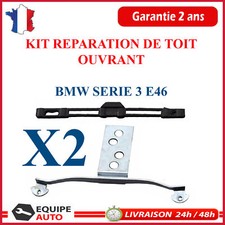 2X Kit reparation Attache Toit Ouvrant Glissiere BMW Serie 3 E46 54137134516