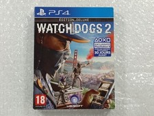 WATCH DOGS 2 - EDITION DELUXE PS4 FR OCCASION (GAME IN ENGLISH/FRANCAIS/DE/ES/IT