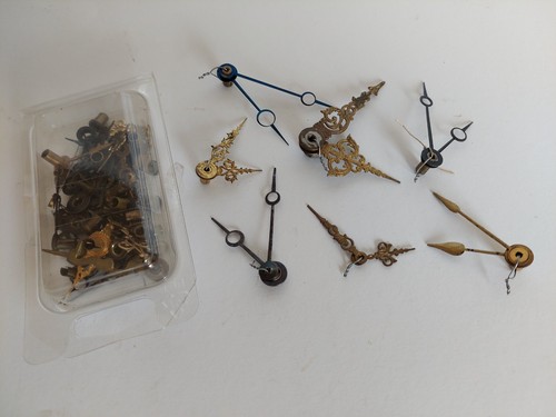 Lot aiguilles pour pendules - pour,