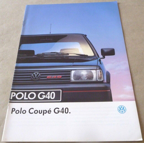 1994 polo coupe - vw, g40