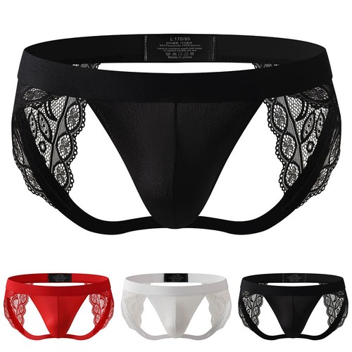 String homme dentelle taille - string,