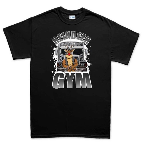 Reindeer santa gym xmas - reindeer,