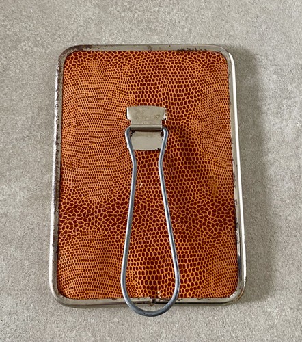 Miroir barbier métal vintage - barbier,