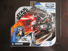 STAR WARS    MISSION FLEET     SPEEDER BIKE    NEUF