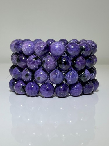 Charoite bracelet 14mm - bracelet, 8-14mm