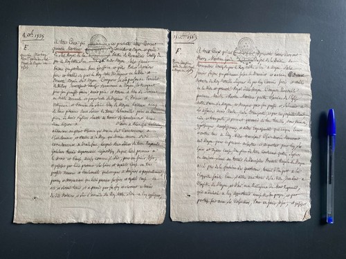 Documents notariés liés - documents,