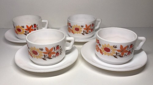Lot tasses vintage arcopal - tasses,