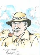 SEAN MAC GREGOR LA MALEDICTION DES MASSAIS AVEC DEDICACE MARNIQUET EO NEUF 