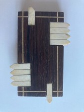 Ancien Vintage Très Joli Compteur de points pour Jeu de cartes (Bridge...)